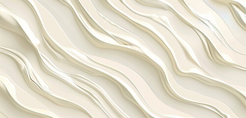Obraz premium Wavy white backdrop