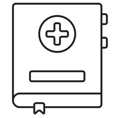medical handbook icon