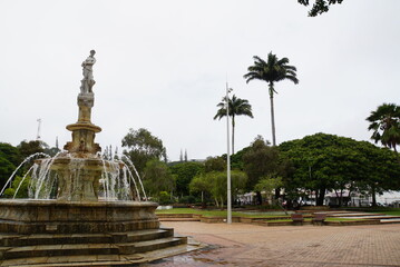 C&eacute;leste Fountain in Coconut Square - New Caledonia