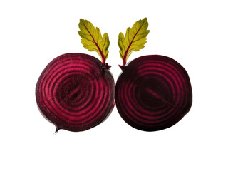 isolated beetroot , GENERATIVE AI