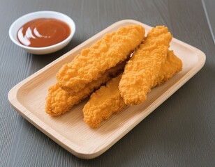 Chicken tenders illustration Food