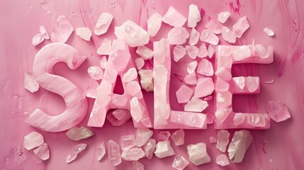 Rose Quartz Crystal Sale concept art poster.