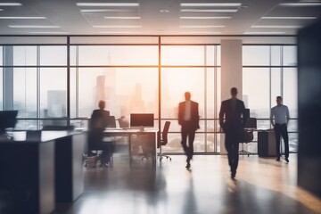 silhouettes of business people at office, The Science of Ergonomics: Creating Comfortable and Healthy Office Workspaces