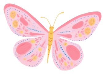 PNG  Butterfly art pattern drawing.