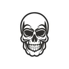 skull mascot logo icon Design