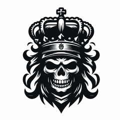Obraz premium skull mascot logo icon Design