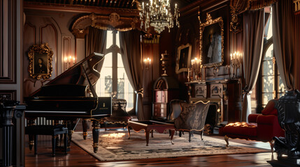 Gothic Elegance Salon