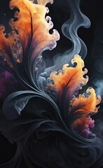 background with flowers