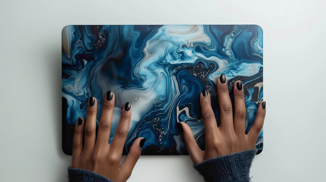 Modern and attractive colourful concept skin designs for pro laptop.