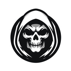 skull mascot logo icon Design