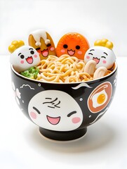 Chibi Ramen Bowl A Cute and Playful Take on Japanese Cuisine