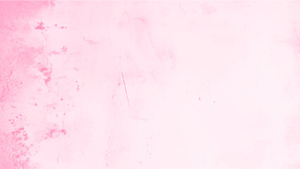 Fototapeta premium Pink watercolor pastel painted background, Abstract pink texture for design. atercolor Pink scraped grungy background. Abstract pink watercolor vector art background for cards, flyer, poster, banner a