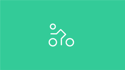 Bicycle simple design modern minimalis and eco transportation