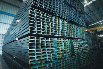 Square steel pipe for building materials It is a cold-formed structural steel used for transporting...
