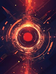 Dynamic Abstractions - Vibrant 4K HD Wallpaper with Intricate Lines，Abstract background with lines