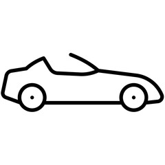 Car Types Outline Icon Pack