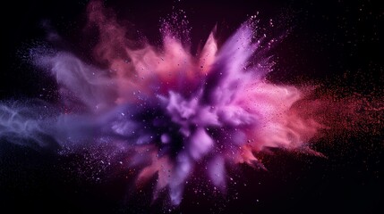 Fototapeta premium fireworks in space