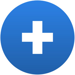 Numbers And Special Characters Blue Icon Pack