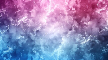Fototapeta premium Blue and Pink Background With Clouds