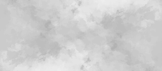 Abstract gray background soft white watercolor grunge texture. fog design with white smoke texture overlays. smoky effect for photos design. Vintage or grungy of White Concrete Texture.	