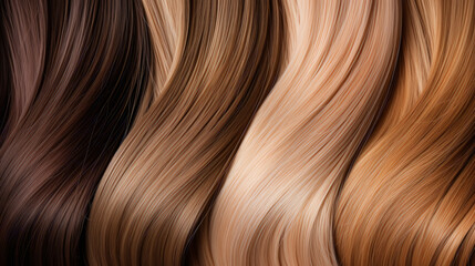 Background, Shiny Hair Colors Palette,a brown tone ,frameless, hiar care, salon, colouring hair