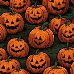  Halloween Jack-o'-Lantern Pattern