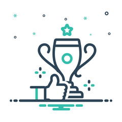 Mix icon for well done