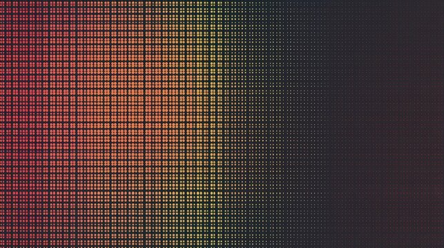 Digital pixel noise pattern mimicking a static TV screen