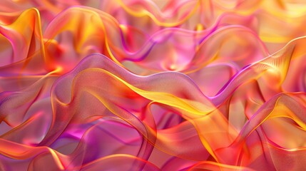 Obraz premium Soft gradient mesh pattern with a surreal, dreamlike quality