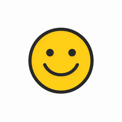 Fototapeta premium Smiley icons with cute 2D drawing feeling