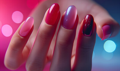 Witness the captivating moments of nail artistry in ac Nail Designs: A Fusion of Creativity and Elegance