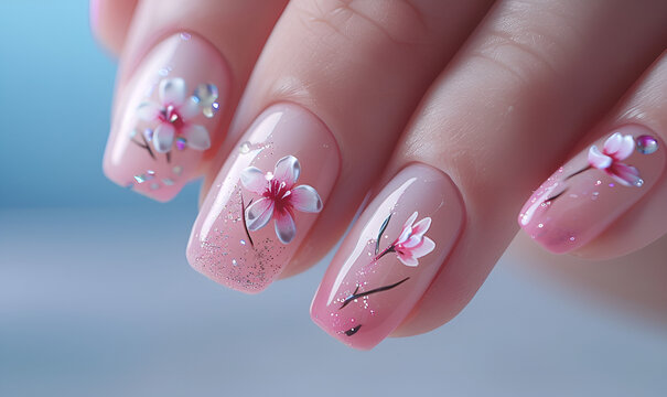 Witness the captivating moments of nail artistry in ac Nail Designs: A Fusion of Creativity and Elegance