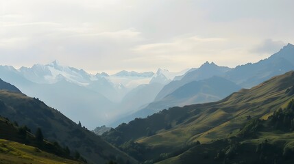 Obraz premium panorama of the mountains