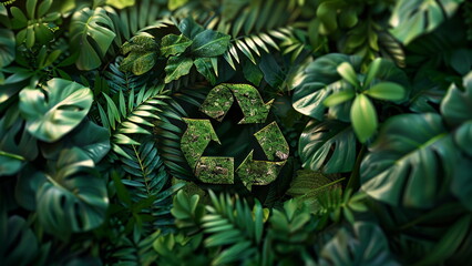 photo featuring an eco-responsible logo to show product sustainability while reflecting commitment to the environment