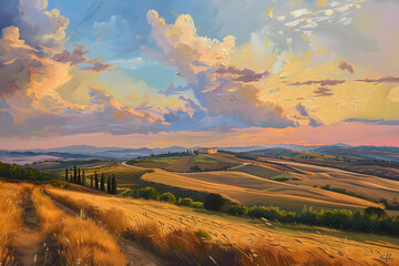  landscape, sunset