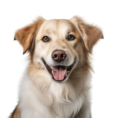 A golden retriever is a friendly, intelligent, and loyal dog breed