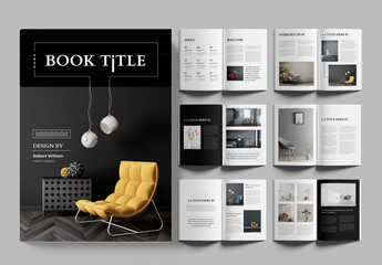 Book Title Design Layout