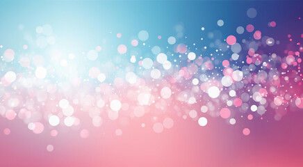 Pink, white, and blue glitter background