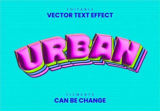 Urban Text Effect
