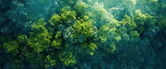 A Green Forest Aerial View Captured Through Drone Photography On A Summer Sky, Background HD For Designer 