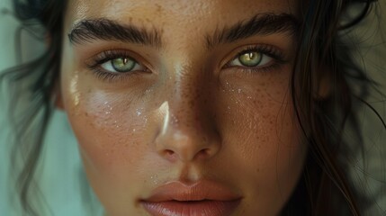 portrait of beautiful french woman