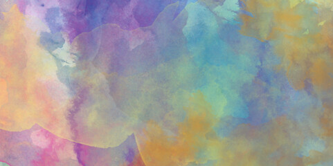 Abstract bright and shinny lovely soft color watercolor background, Beautiful and light color colorful background, soft and blurry watercolor texture perfect for presentation and design.