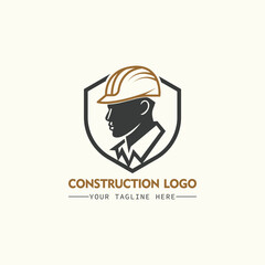 Construction logo design template vector illustration