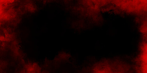 Red scratched horror scary background, red grunge and marbled cloudy design, Red grunge old watercolor texture with painted stripe of red color.
