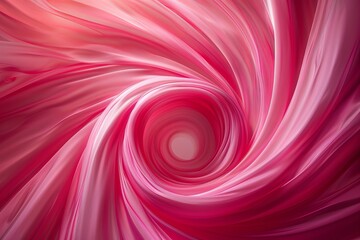 Obraz premium Elegant swirls of pink and magenta in a smooth, flowing pattern, perfect for backgrounds, abstract designs, or creative arts.