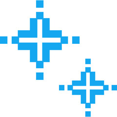 Obraz premium Sparkle Pixel Art