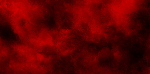 Red scratched horror scary background, red grunge and marbled cloudy design, Red grunge old watercolor texture with painted stripe of red color.
