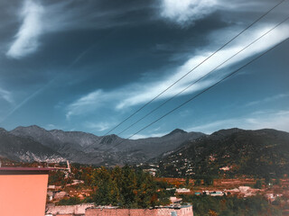 view from the mountain