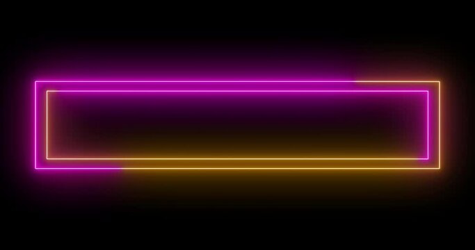Neon cool moving color animated designed lower third in 4K. Animated cool neon-colored lower third for greetings, celebrations, festivals, titles, TV news, and news channels. Easy to use.
