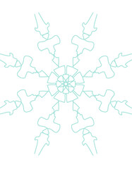 3d render of a sign on a white background